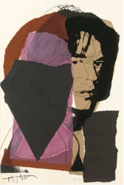 Andy Warhol, ‘Mick Jagger F.S. II 139’, 1975, Print, Screen print, Lush Art Agency
