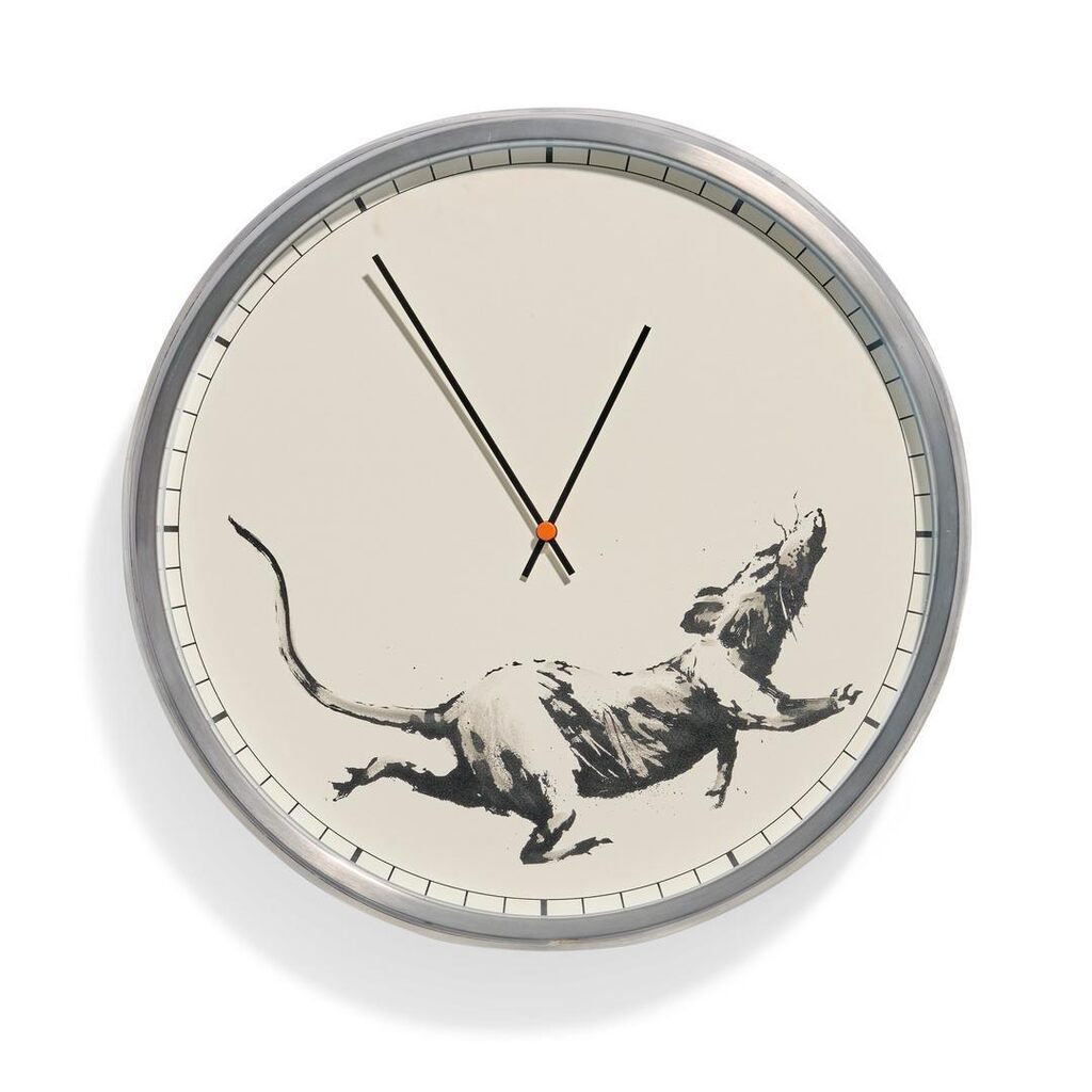 Banksy - Rat Clock