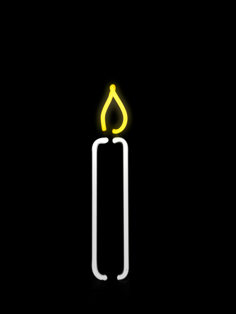 Gavin Turk, ‘Argon Candle’, 2013, Galerie Krinzinger