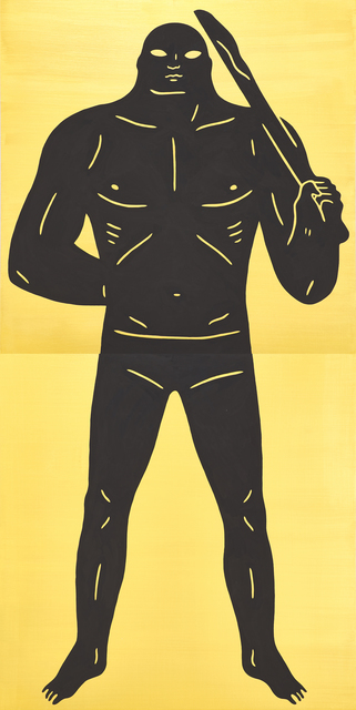 Cleon Peterson, ‘Untitled (Soldier)’, 2015, Painting, Acrylic on panel (diptych), Rago/Wright