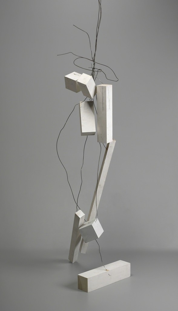 Joel Shapiro, Untitled, 2002. Painted wood and wire. Yale University Art Gallery, Janet and Simeon Braguin Fund. © Joel Shapiro/Artists Rights Society (ARS) Joel Shapiro, Untitled, 2002. Painted wood and wire. Yale University Art Gallery, Janet and Simeon Braguin Fund. © Joel Shapiro/Artists Rights Society (ARS)