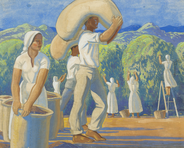 Rockwell Kent, ‘Plantation in Sao Paulo, Brazil’, ca. 1945, Childs Gallery