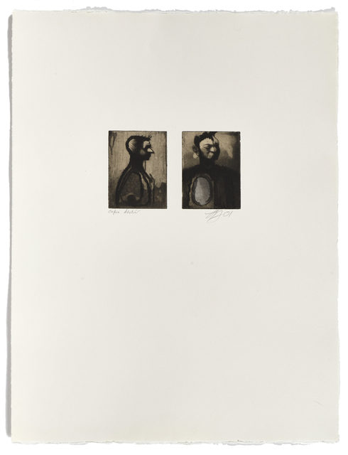 Louis-Pierre Bougie, ‘Deux têtes’, 2001, Atelier-Galerie A.Piroir