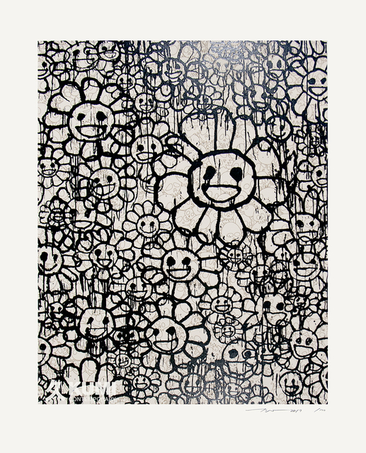 Takashi Murakami, ‘Murakami x MADSAKI Flowers Beige C’, 2017, Kumi Contemporary / Verso Contemporary