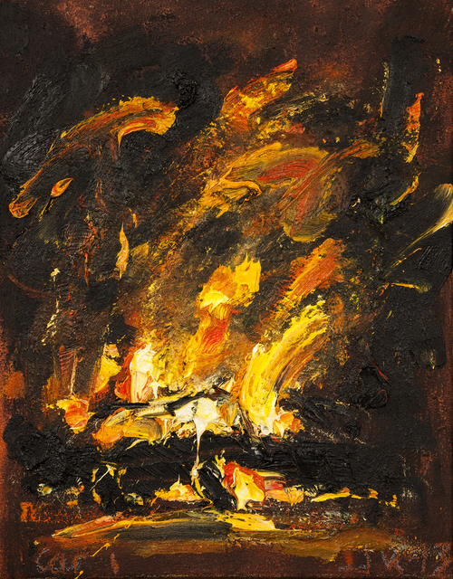 John Keane, ‘Car (1)’, 1993, Flowers