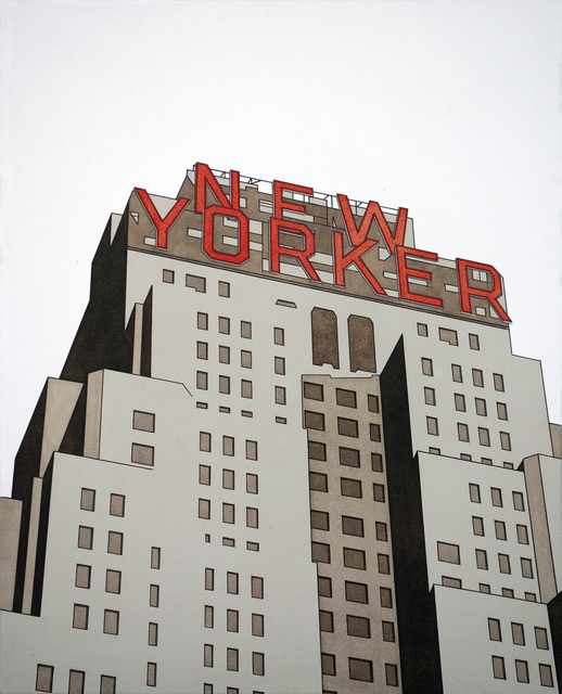 William Steiger, ‘New Yorker II (Diggers New Yorker)’, 2016, Painting, Oil on linen, Margaret Thatcher Projects