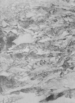 Kelly Wallace, ‘No Horizons no. 4’, 2012, Drawing, Collage or other Work on Paper, Graphite on paper, Seraphin Gallery