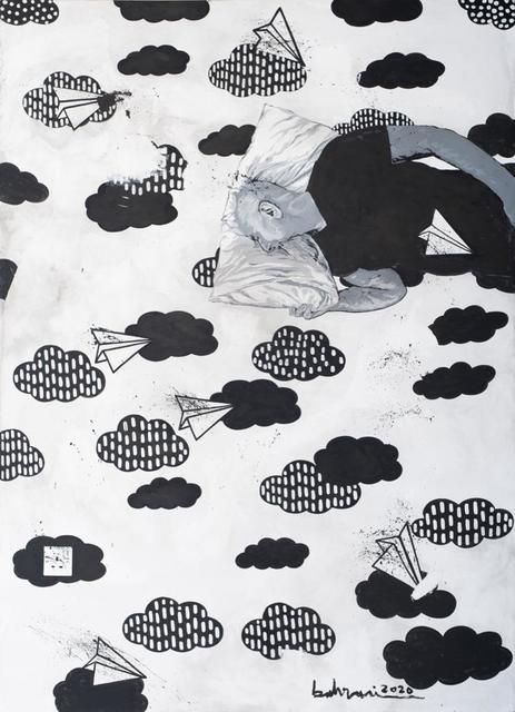 Ahmad Al Bahrani, ‘A Dream 3 / 3 حلم’, 2020, Painting, Acrylic on Canvas, al markhiya gallery