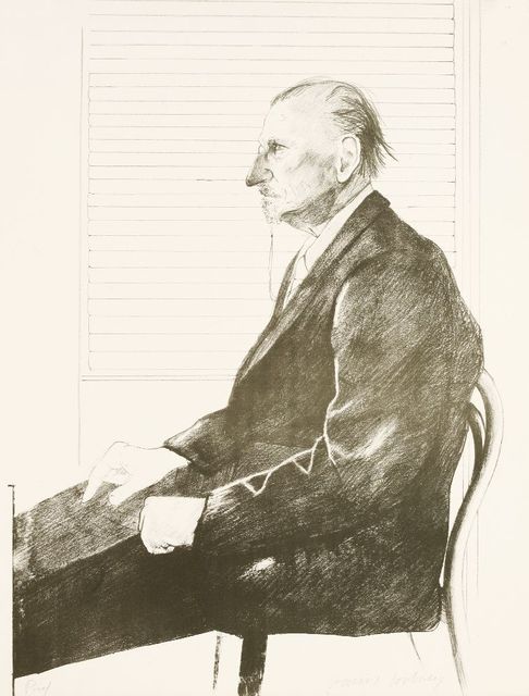 David Hockney, ‘The Print Collector (Portrait Of Felix Man) (Sac 113)’, 1969, Sworders