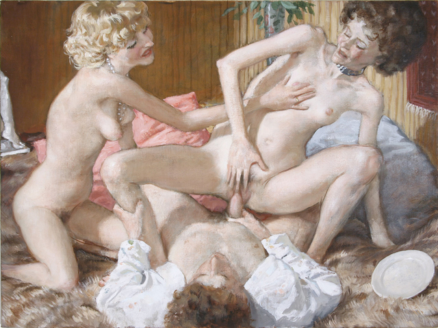 John Currin, ‘Christiania’, 2007, Painting, Oil on canvas, Gary Tatintsian Gallery