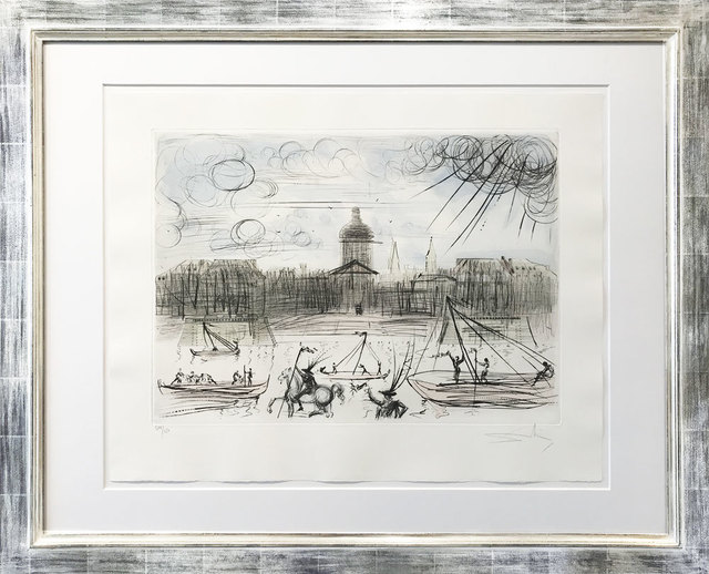 Salvador Dalí, ‘L´Academie de Beaux Arts Paris’, 1971, Print, Hand-colored etching, Galerie Kellermann