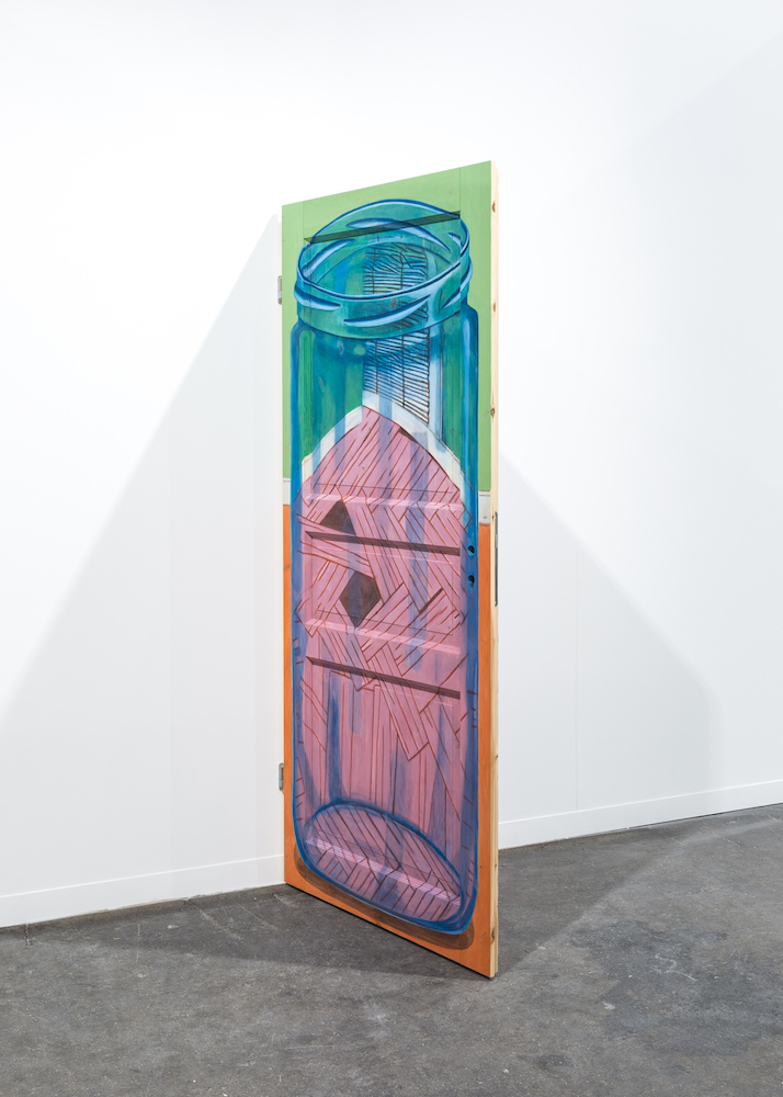 Untitled, 2017
Gouache and watercolor on wooden door
198,5 x 86 cm Untitled, 2017
Gouache and watercolor on wooden door
198,5 x 86 cm