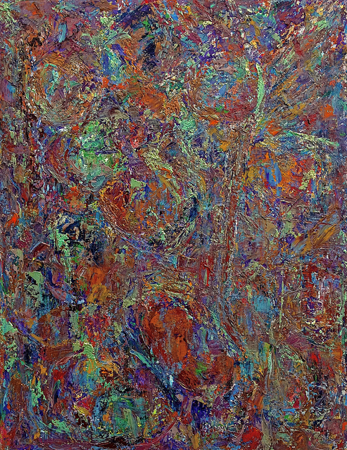 Frédéric Choisel, ‘Jour de Fête 3 / Celebration Day 3’, 2014, Painting, Oil on linen, metallic pigments, aluminum framed, Andra Norris Gallery