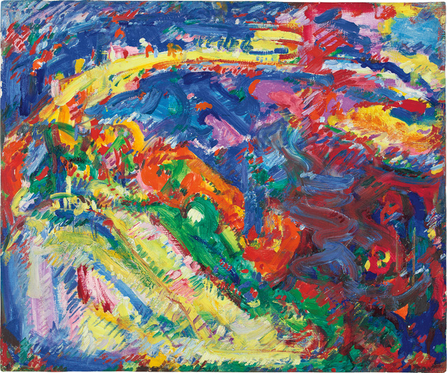 Hans Hofmann, ‘Pilgrim Heights View - Provincetown’, 1936, Phillips