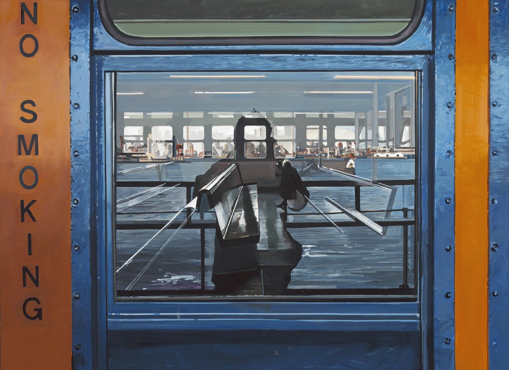 Self-Portrait, 2013
Richard Estes
Oil on board
15 x 20 1/2 in. (38.1 x 52.07 cm)
Courtesy of Marlborough Gallery
© Richard Estes, courtesy Marlborough Gallery, New York Self-Portrait, 2013
Richard Estes
Oil on board
15 x 20 1/2 in. (38.1 x 52.07 cm)
Courtesy of Marlborough Gallery
© Richard Estes, courtesy Marlborough Gallery, New York