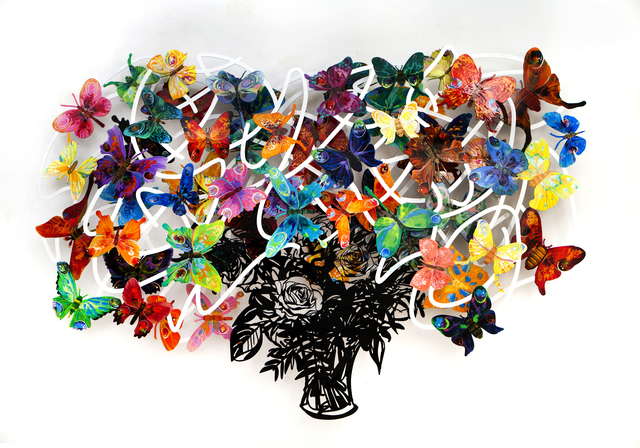 David Gerstein, ‘COEXISTENCE共榮’, 2013, Installation, Aluminum鋁 3層, Artrue Gallery