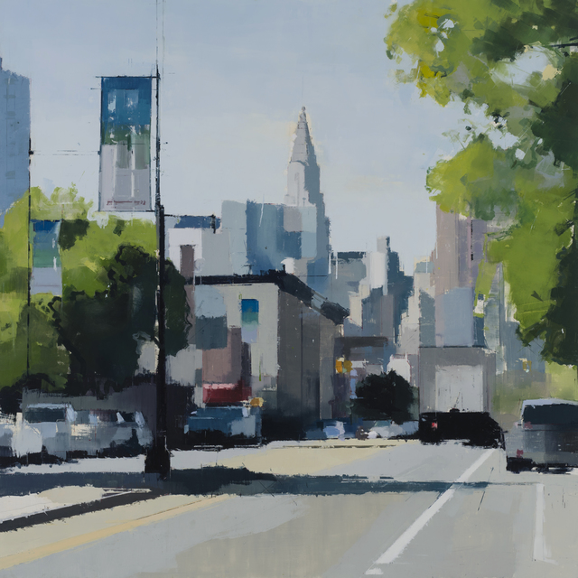 Lisa Breslow, ‘Greens and Blues’, 2016, Kathryn Markel Fine Arts