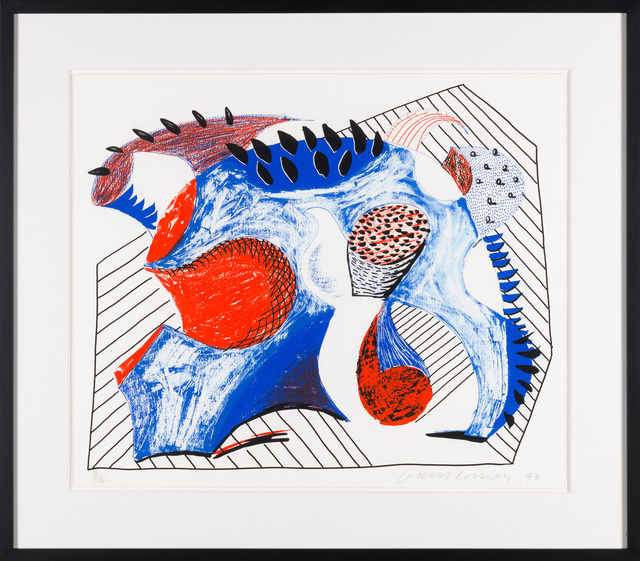 David Hockney, ‘Untitled for Joel Wachs’, 1993, Christopher-Clark Fine Art