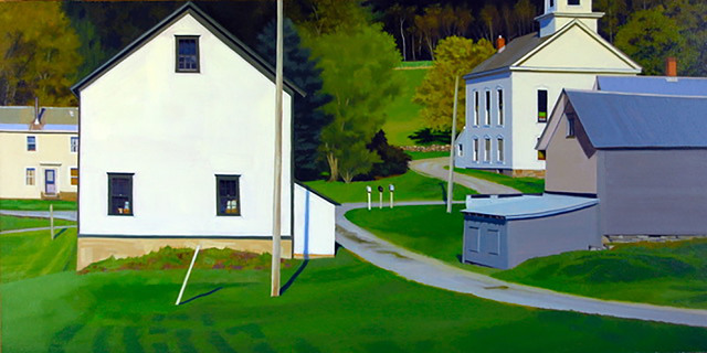 Kathleen Kolb, ‘Village Spring’, 2019, Painting, Oil on panel, Eckert Fine Art