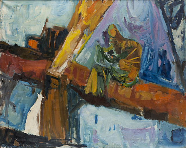 Miriam Laufer, ‘Untitled’, 1961, Painting, Oil on canvas, Caldwell Gallery Hudson