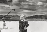 Marilyn Monroe on the set of 'The Misfits', Nevada
