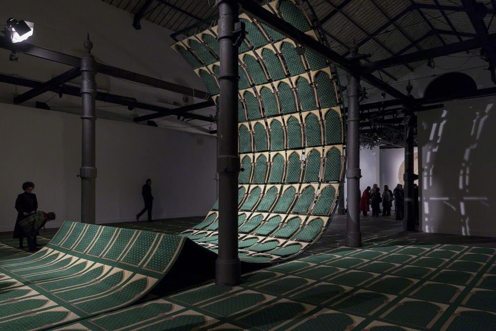 Installation shot exhibition "Points of Perception"- Museum of Contemporary Art Rome, Faig Ahmed Installation shot exhibition "Points of Perception"- Museum of Contemporary Art Rome, Faig Ahmed