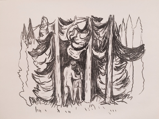 Edvard Munch, ‘Skogen (The Forest)’, 1908-1909, John Szoke