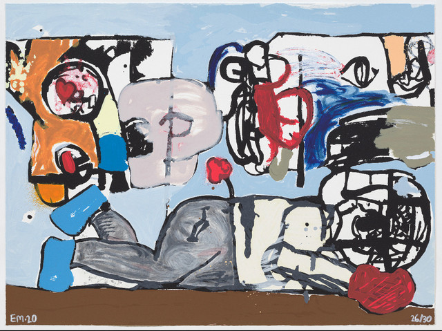 Eddie Martinez, ‘Sleeper’, 2020, Print, 74 color screen print on Coventry Rag 320g, Kantor Gallery