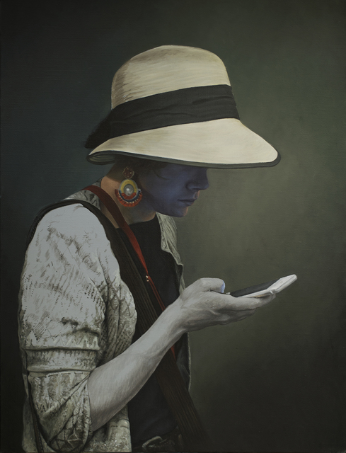 Enrique Etievan, ‘ Message Cachè’, 2019, Painting, Oil on Canvas, ARTSPACE 8