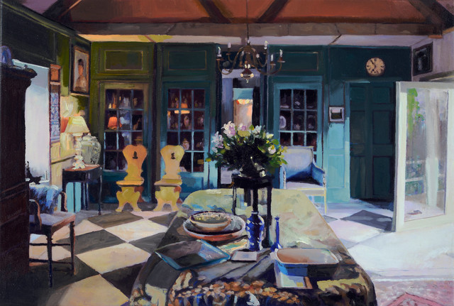 Simon Andrew, ‘Open Door’, 2020, Painting, Oil on canvas, Duran Mashaal