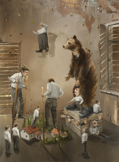 Jarmo Mäkilä, ‘Suljettu tila – mielikuvitusvankila / A Closed Space - A prison for the imagination’, 2015, Galerie Forsblom