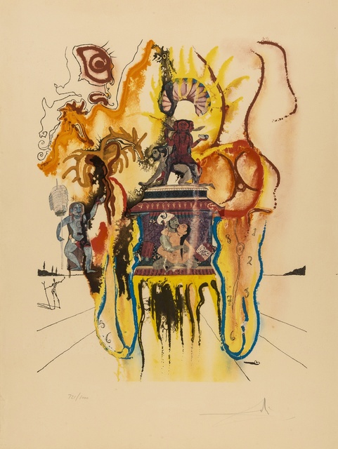 Salvador Dalí, ‘Mystic (Indian) (M & L 1396b)’, 1973, Forum Auctions