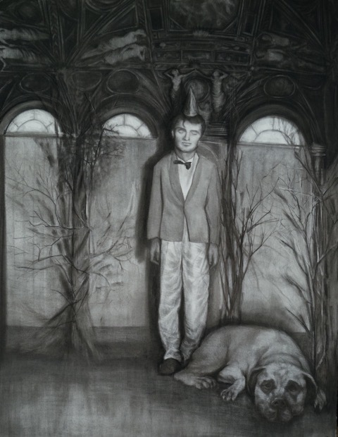 Beth Carter, ‘The Forgetting Room’, Drawing, Collage or other Work on Paper, Charcoal on paper, Hugo Galerie