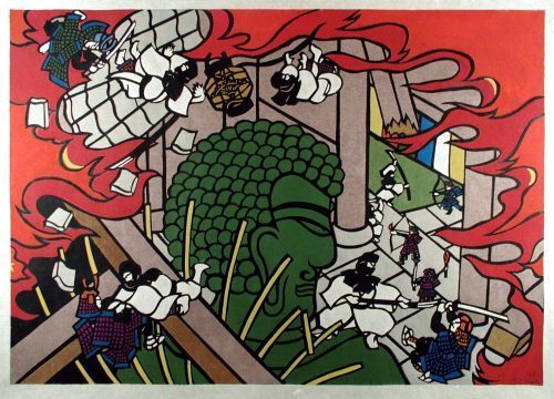 , 'Great Buddha in Flames,' 2009, The Tolman Collection of New York