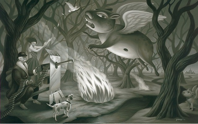 Alex Gross, ‘The Perjurers’, 2001, KP Projects