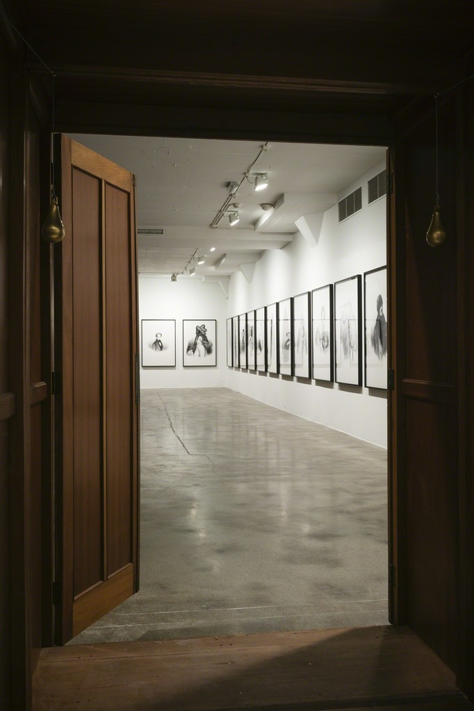 Installationview Markus Schinwald, Magasin III Museum & Foundation for Contemporary Art, 2015. Photo: Christian Saltas. Installationview Markus Schinwald, Magasin III Museum & Foundation for Contemporary Art, 2015. Photo: Christian Saltas.