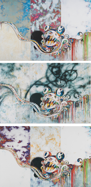 Takashi Murakami, ‘772772 ; 727x777; and 727999’, 2015-16, Phillips