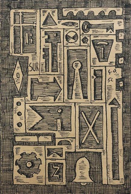 Gastón Olalde, ‘ Constructivo Sur’, 1952, Galería de las Misiones