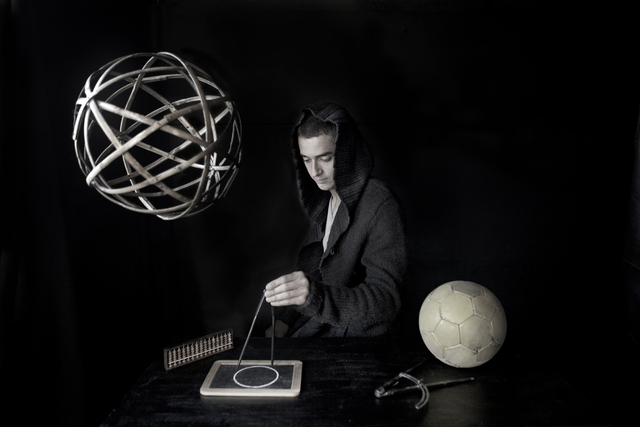Cristina Kahlo, ‘La geometría de un balón. Homenaje a Luca Pacioli’, 2014, Photography, Inkjet print on cotton paper, Patricia Conde Galería