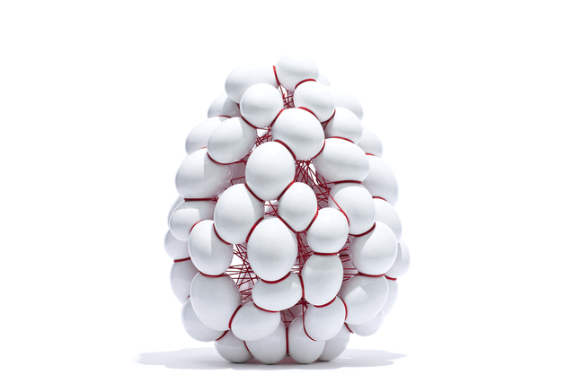 Steen Ipsen, ‘Ellipse 14’, 2019, Sculpture, Ceramic and PVC, Simard Bilodeau Contemporary