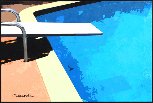 Michael Giliberti, ‘Dive On In’, 2020, Painting, Mixed Media on Canvas, Artspace Warehouse
