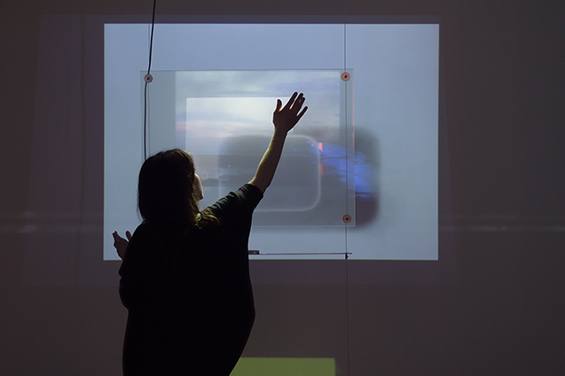 Thierry Kuntzel, Title TK installation, 2015, creation Thierry Kuntzel, Title TK installation, 2015, creation