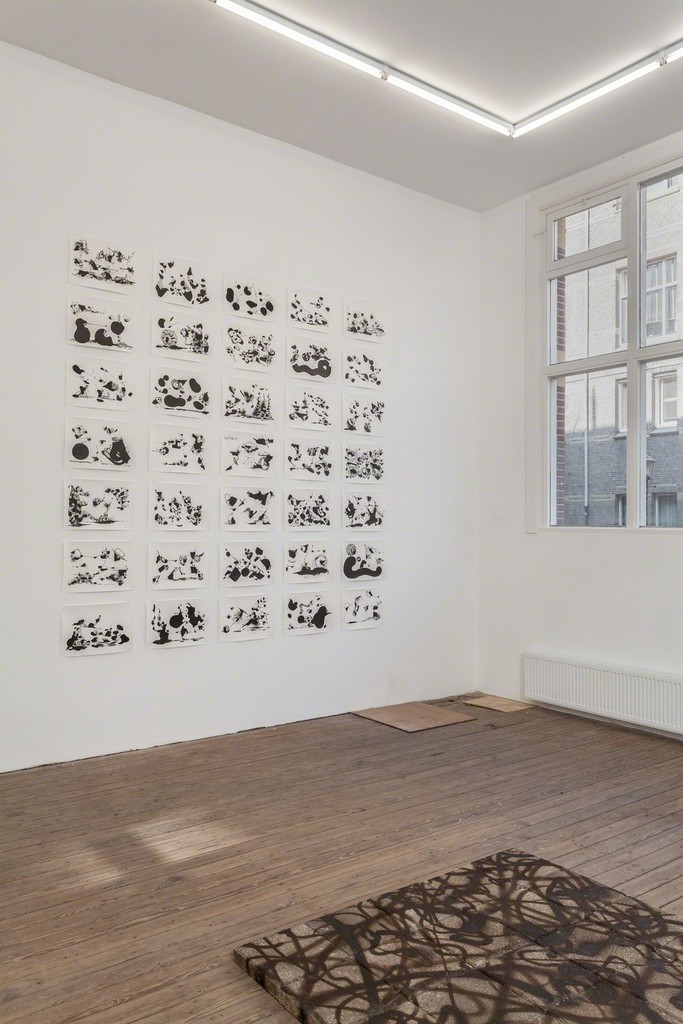 Installation view of Abstract Vandalism with work by Egs and Nug. Photo Peter Tijhuis. Installation view of Abstract Vandalism with work by Egs and Nug. Photo Peter Tijhuis.