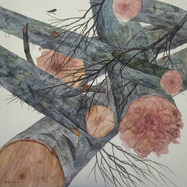 Wu Didi, ‘A Wound is the Most Suitable Hotbed to a Flower No.2 ’, 2018, Painting, Oil on Canvas, Contemporary by Angela Li