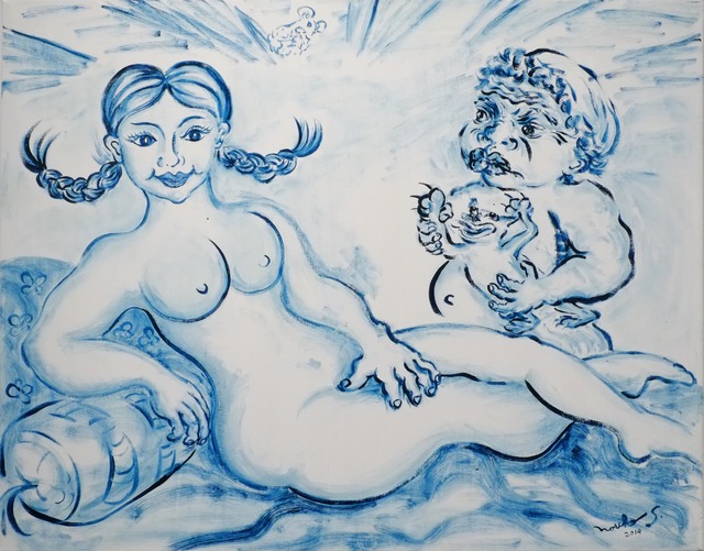 Noriko Shinohara, ‘Cutie as Olympia’, 2014, Deborah Colton Gallery