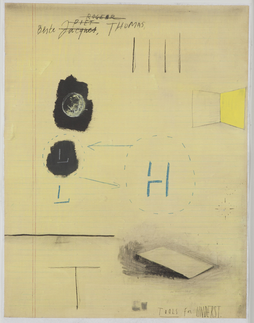Peter Morrens, ‘Tools for Understanding (Letter)’, 2014, Kristof De Clercq
