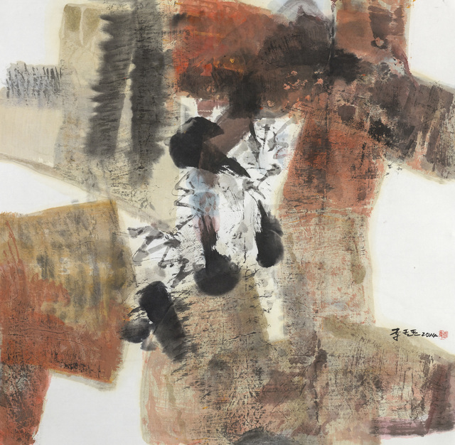 LEE Chung-Chung, ‘Roaming in the Universe’, 2014, Painting, Ink and color on paper, Liang Gallery