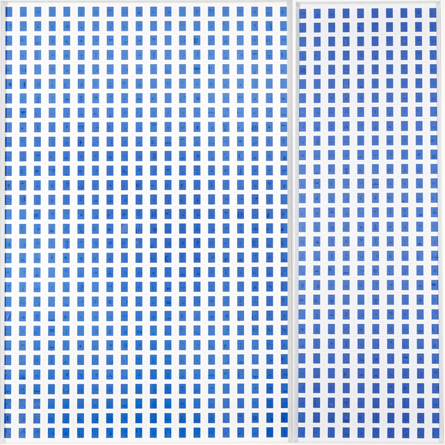 Marco Maggi, ‘Spelling Blue’, 2018, Piero Atchugarry Gallery