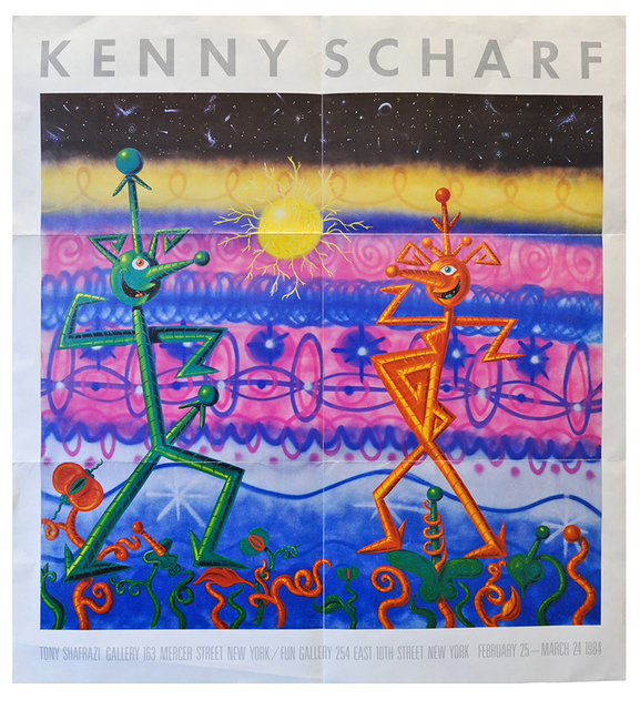 Kenny Scharf, ‘Tony Shafrazi poster’, 1985, Gallery 52