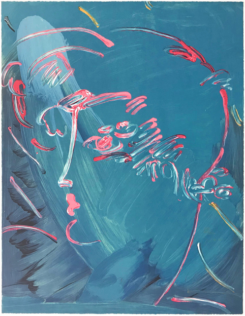 Peter Max, ‘BLUE PROFILE’, 1989, Gallery Art